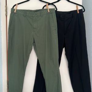 2 pairs of men’s pants waist size 33